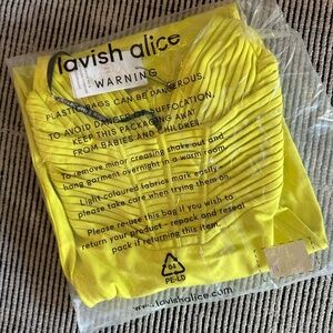 Lavish Alice Lime Corset Midi Dress